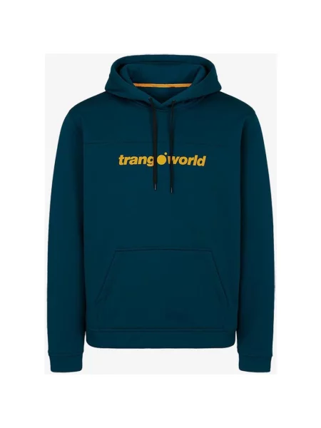 Bluza z kapturem Trangoworld Login oceaniczny żółty S niebieski