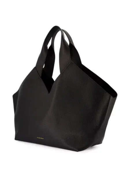 Geantă shopper By Malene Birger din piele negru
