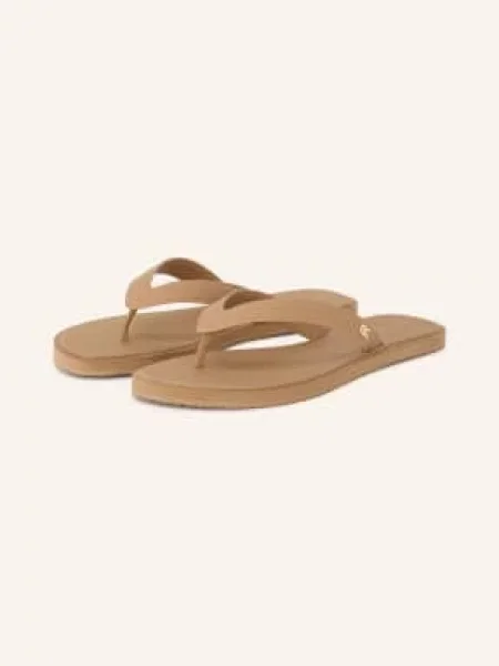 Tommy Hilfiger Japonki Scandi beige beżowe