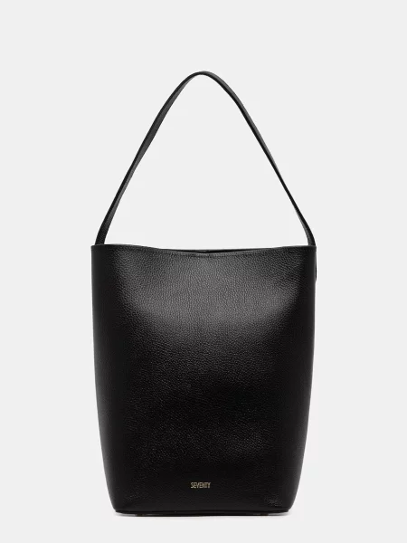 Seventy Venezia geantă shopper pentru femei din piele negru