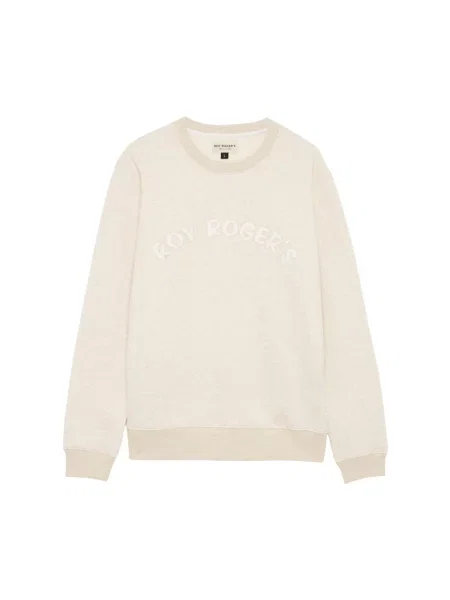 Sweter Roy Rogers z nadrukiem beżowy