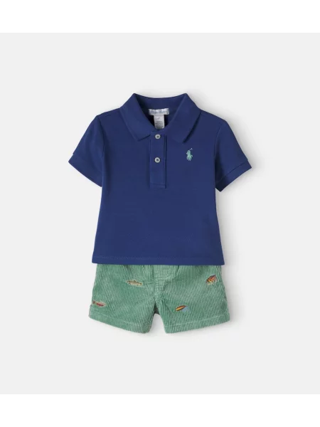 Gyerek pólóing Polo Ralph Lauren kék