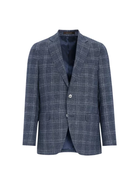 Marynarka Oscar Jacobson niebieska