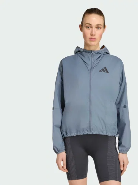 Вітровка adidas adizero комбінований верх чорний