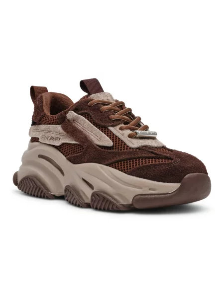Sneakersy Steve Madden zamszowe brązowe