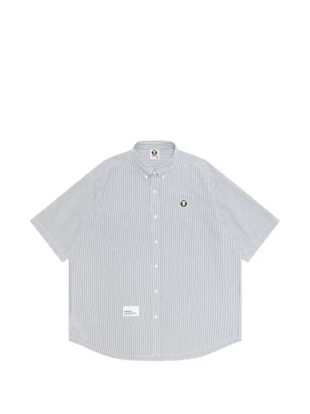 Cămașă Aape By A Bathing Ape cu dungi alb