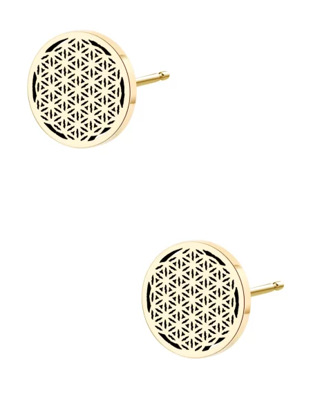 Hey Happiness Cercei Flower Of life auriu