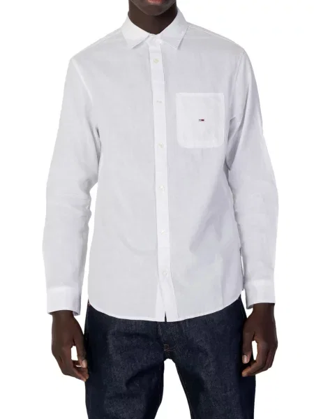 Majica Tommy Hilfiger Jeans bela
