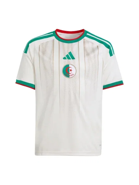 ADIDAS PERFORMANCE Tricou funcțional Algeria 26 Home Kids bej / verde smarald / roșu cranberry / natural alb
