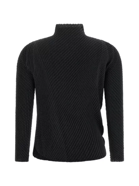 Top Issey Miyake asimetric negru