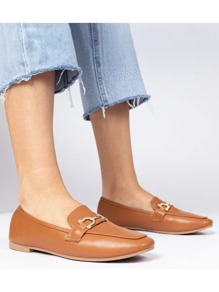 Mokasini D/ceo rjava