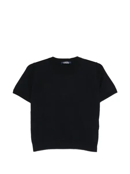 Pulover Max Mara de mătase albastru