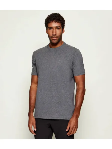 BOSS GREEN Tricou | stretch gri