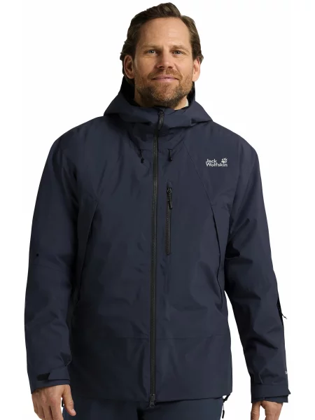 Гірськолижна куртка Jack Wolfskin Flowline pro 2l ins jkt m синій