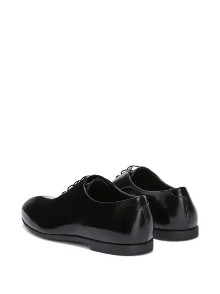 Oxford Jil Sander cu șireturi din dantelă negru