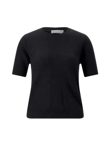 Dzianinowy sweter Roberto Collina czarny