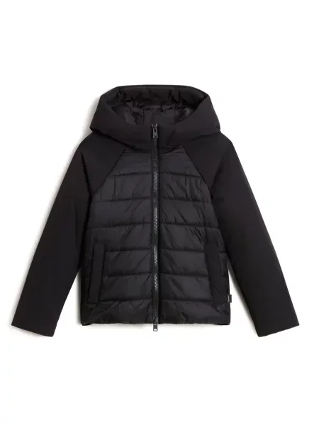 Dětska bunda Woolrich černá