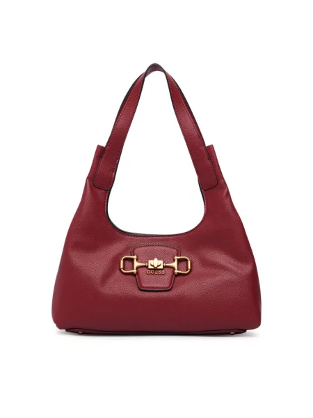 Guess Torebka Sunset ciemny czerwony