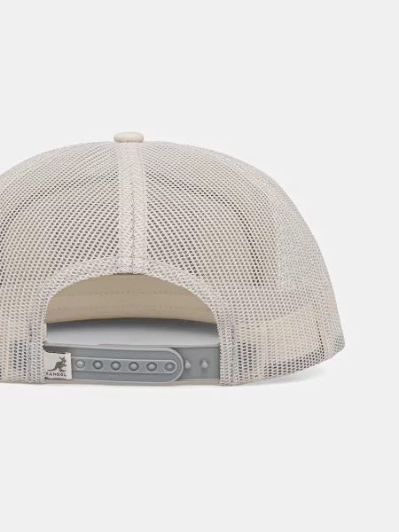 Кепка Kangol OUTDOOR PATCH TRUCKER однотонна бежевий