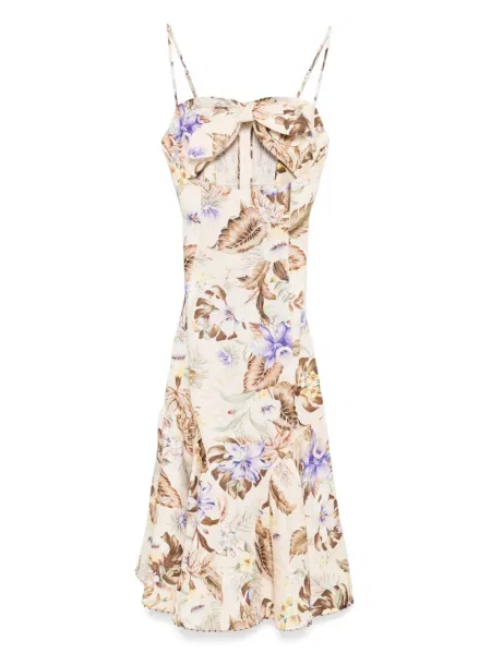 Rochie midi Zimmermann până la genunchi de costum