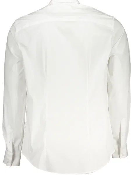 Dolgo srajca Guess z dolgimi rokavi bela