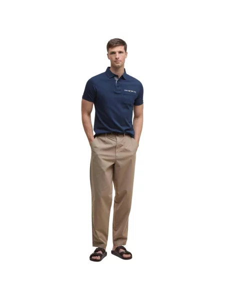 Tricou Barbour albastru