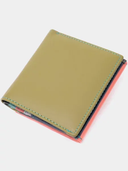 Кожаный кошелек St Leather Accessories розовый