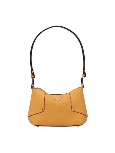 Guess torebka z imitacji skóry DARCY żółta