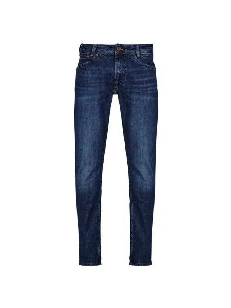 Blugi drepți Pepe Jeans albastru