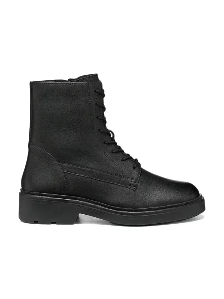 Geox bocanci pentru femei din piele D SWELEN negru