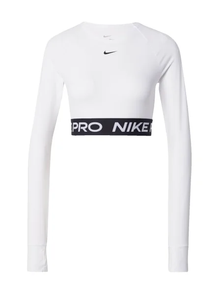 NIKE Funkční tričko PRO černá bílá