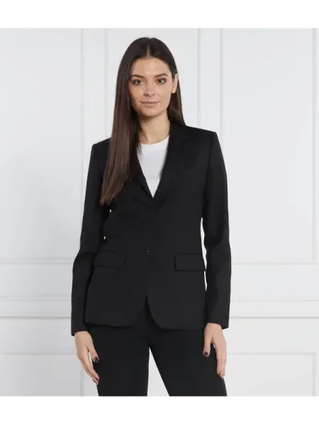 The Kooples de lână sacou negru