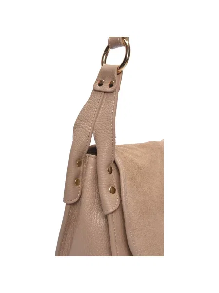 Crossbody kabelka Luisa Vannini béžová