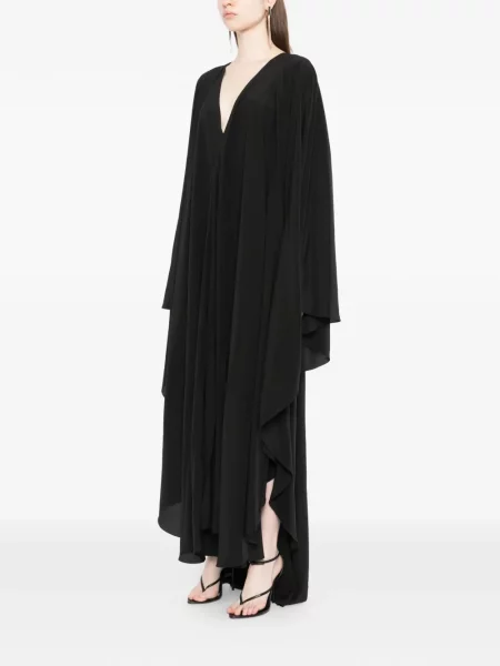 Rochie Tom Ford cu decolteu în V de costum negru