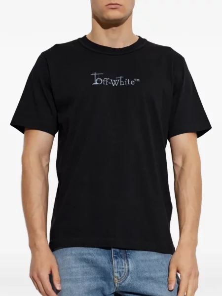 Tricou Off-white cu imagine alb
