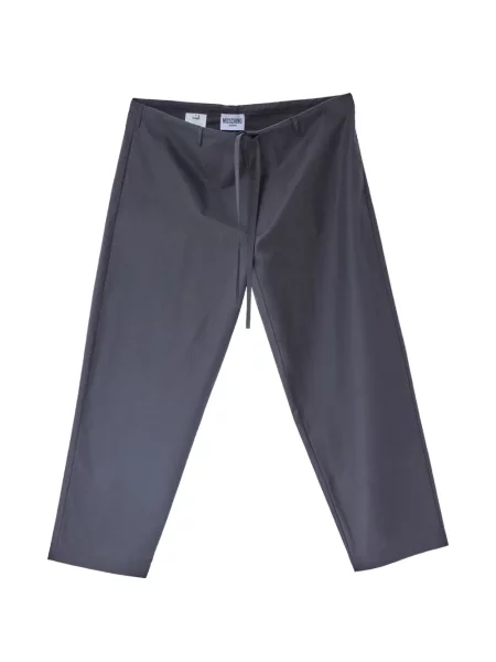 Pantaloni Moschino Jeans cu cordon gri
