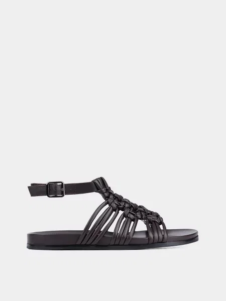 Шкіряні Сандалії MIRATON коричневий