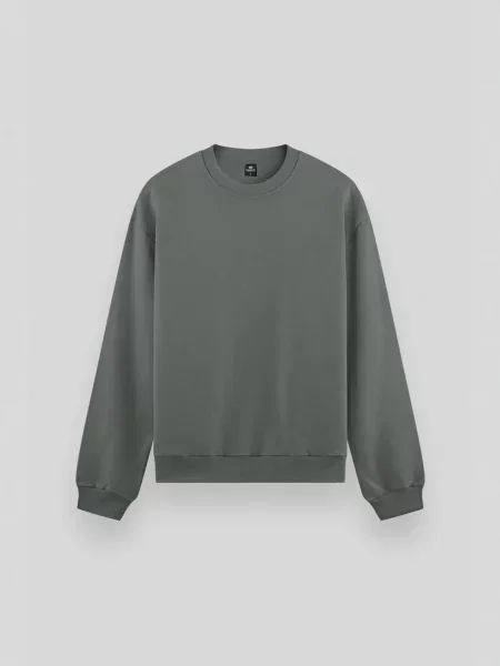 Tommy Life Sweater majica siva