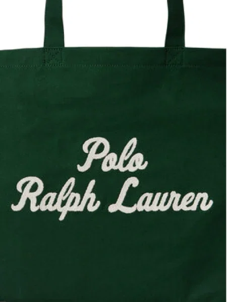 Polo Ralph Lauren Shopper táska krém / sötétzöld zöld