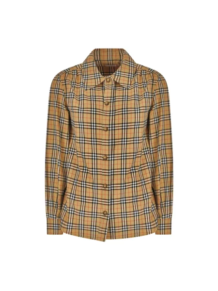 Koszula Burberry beżowa