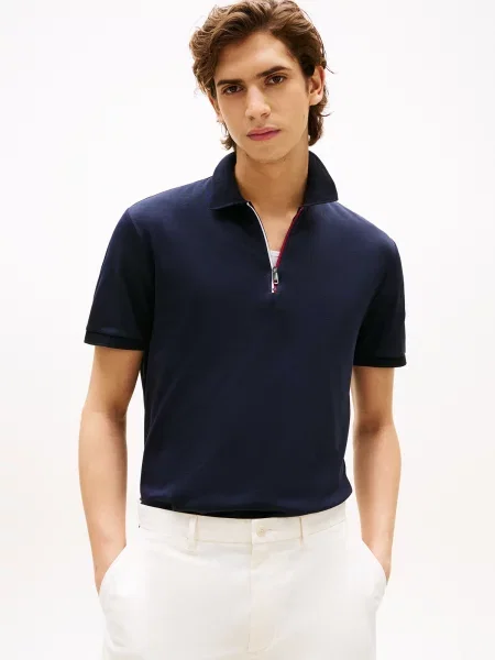 TOMMY HILFIGER Tričko námornícka modrá
