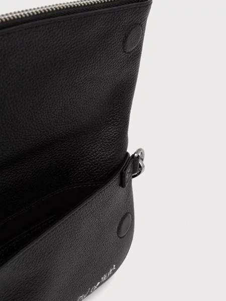 Bőr kézitáska Zadig&voltaire fekete