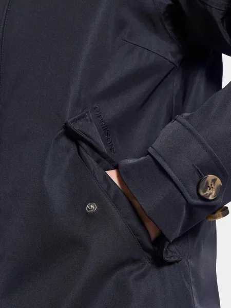 Куртка Didriksons LUNA зимова oversize синій