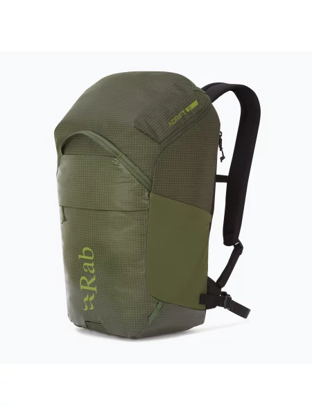 Rab Adrift 30 l katonai túra hátizsák. Méret: 30 l zöld
