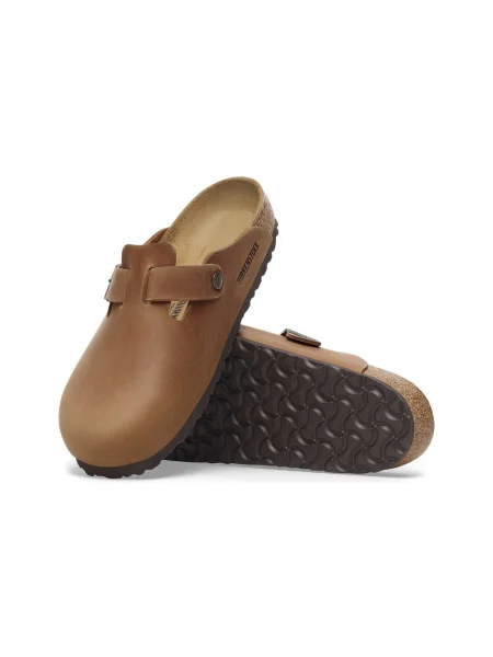 BIRKENSTOCK Boston LEOI Narrow konyak színű flip-flopok. Méret: 36 EU barna