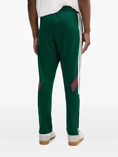 Τρέξιμο παντελόνι Adidas από διχτυωτό slip-on μαύρο