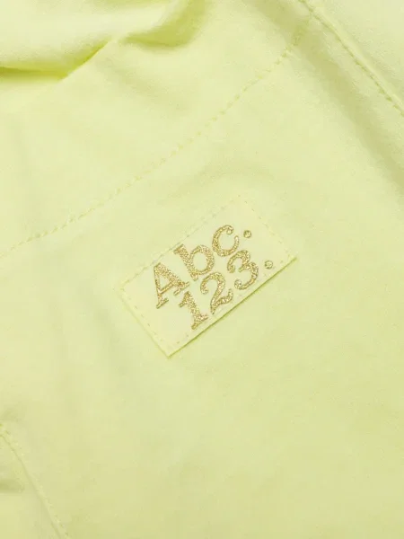 Pantaloni Advisory Board Crystals de cristal alergare galben