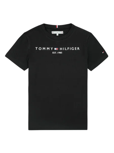 Tricou copii Tommy Hilfiger negru