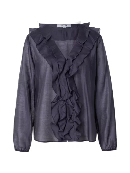 COMMA Bluza temno modra