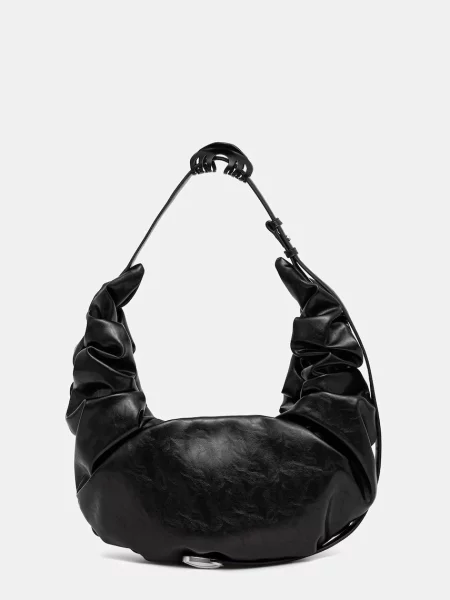 Geanta hobo Diesel negru